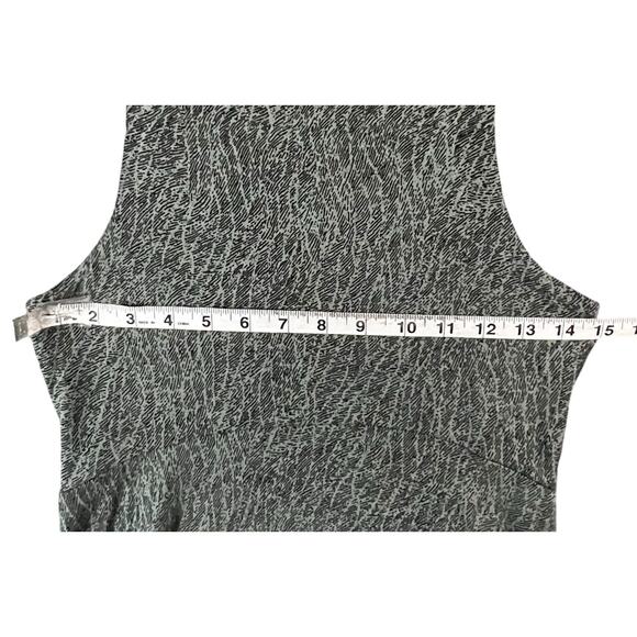 Athleta Santorini Thera Dress Womens XS Mojave Olive Abstract Fit Flare Travel - Picture 7 of 15